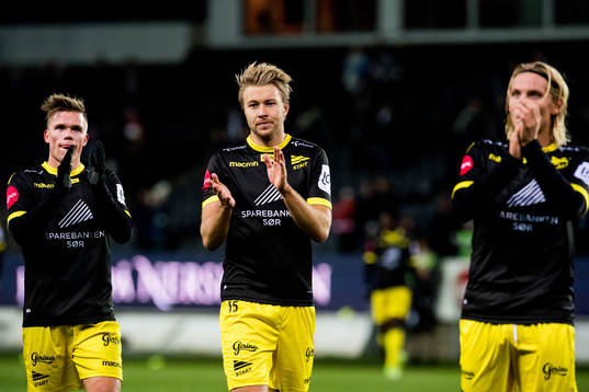 Eirik Wichne, Henrik Robstad and Erlend Segberg of Start