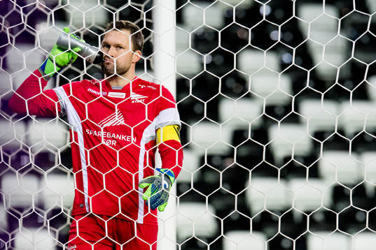 Goalkeeper Håkon Opdal of Start