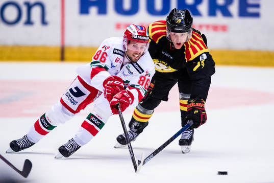 Moras Mathias Bromé och Brynäs Daniel Mannberg