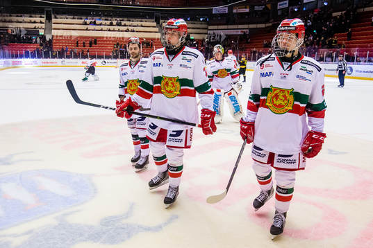 Moras Isak Garfve (v) och Charles Eklund (h)