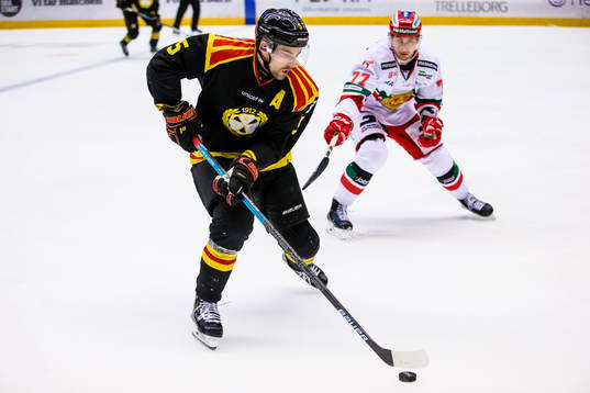 Brynäs Lukas Kilström och Moras Michael Keränen
