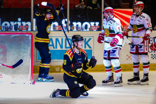 Brynäs Jesper Boqvist jublar