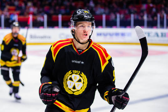 Brynäs Jesper Boqvist jublar