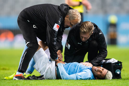 Malmö FFs Romain Gall får vård
