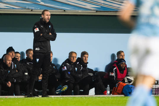 Malmö FFs Assisterande tränare  Andreas Georgsson
