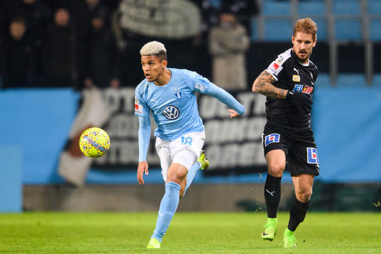 Malmö FFs Romain Gall och Örebros Johan Mårtensson
