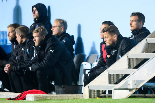 Malmö FFs Markus Rosenberg på bänken