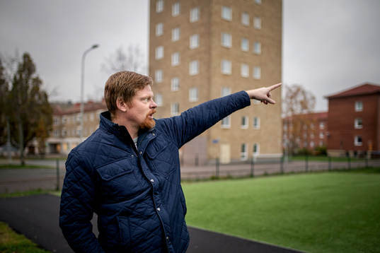 Christoffer Källqvist har tillbringat hela sitt liv på