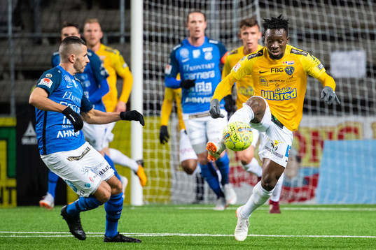 Norrbys Alen Krasnici och Falkenbergs Chisom Egbuchunam