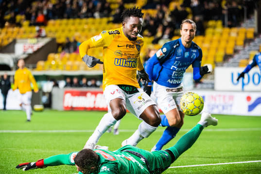 Falkenbergs Chisom Egbuchunam gör 1-2