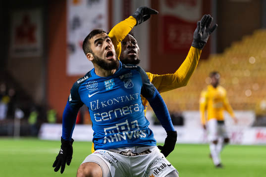 Norrbys Jasen Khayat och Falkenbergs Chisom Egbuchunam