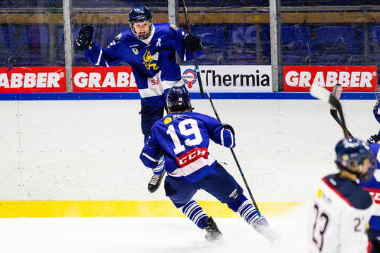 Göteborgs Liam Dower Nilsson jublar