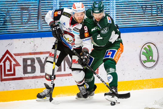 Malmö Redhawks Frederik Storm och Färjestads Theodor