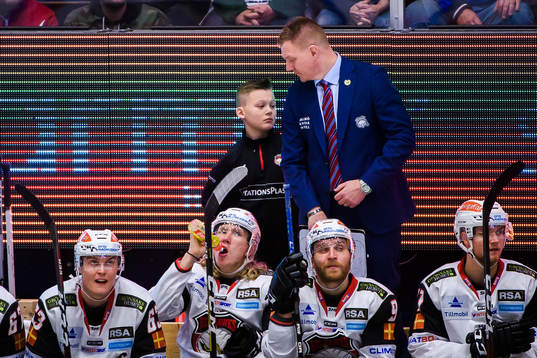 Malmö Redhawks praktiserande materialförvaltare Elliot