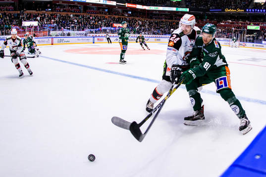 Malmö Redhawks Emil Molin och Färjestads Theodor