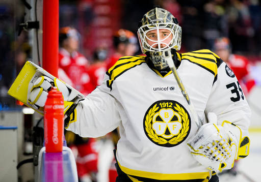 Brynäs målvakt David Rautio