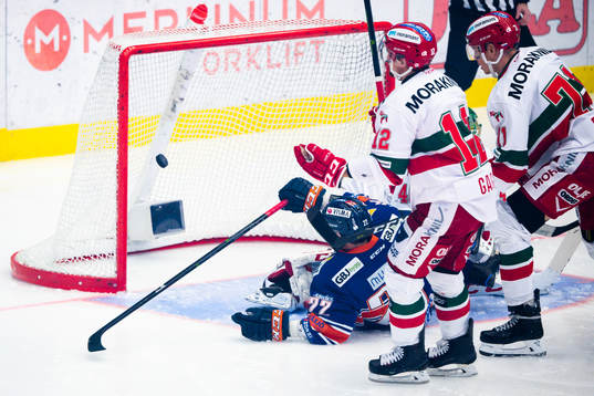 Växjös Janne Pesonen gör 1-0