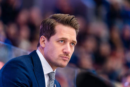 Växjös tränare Sam Hallam