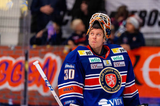 Växjös målvakt Viktor Fasth