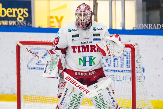Timrås målvakt Niklas Svedberg