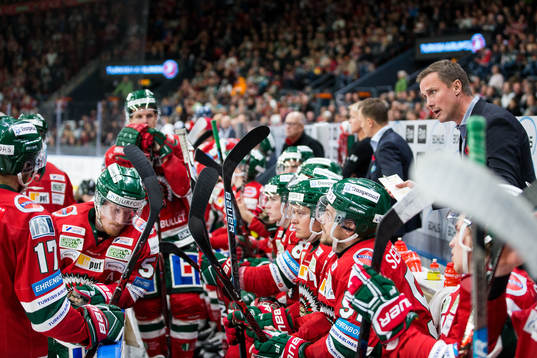 Frölundas tränare Roger Rönnberg