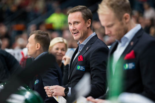 Frölundas tränare Roger Rönnberg