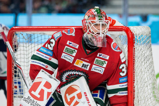 Frölundas målvakt Johan Mattsson