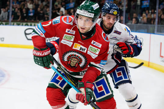 Frölundas Pathrik Westerholm och Linköpings Mattias