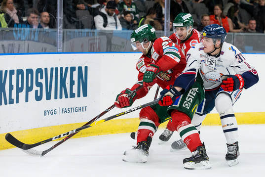Frölundas Ponthus Westerholm och Linköpings Adam Ginning
