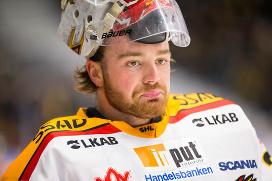 Luleås målvakt Niklas Rubin deppar