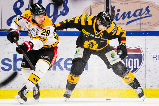 Luleås Erik Gustafsson och Skellefteås Joakim Lindström