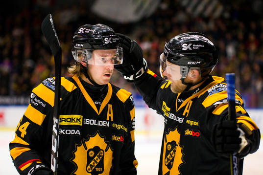 Skellefteås Jonathan Pudas och Oscar Möller