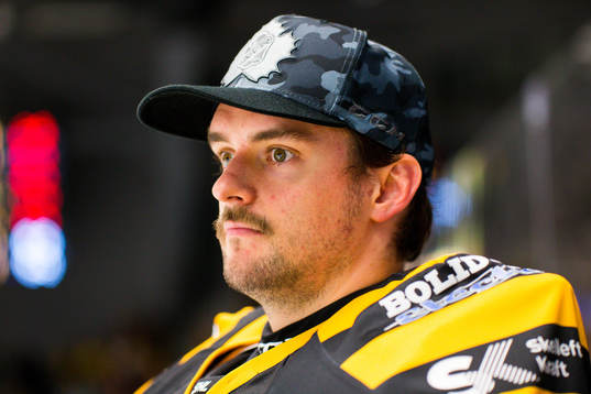 Skellefteås målvakt Gustaf Lindvall