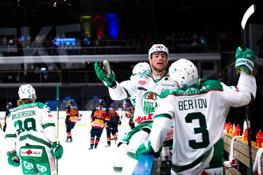 Rögles Alen Bibic och Daniel Bertov