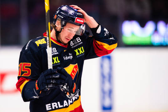 Djurgårdens Jakob Lilja  deppar