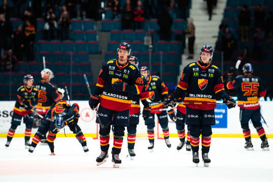 Djurgårdens spelare deppar