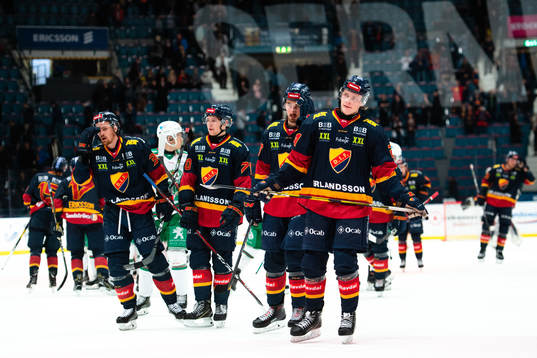 Djurgårdens spelare deppar