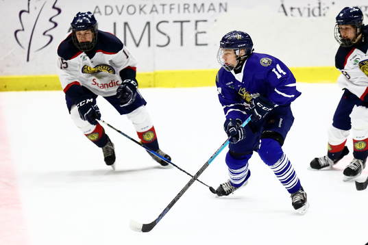 Göteborgs Fabian Lysell och Stockholm Nords Stockholm