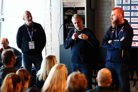 Magnus Hävelid (mitten), Mikael Rundgren (t v) och Anders