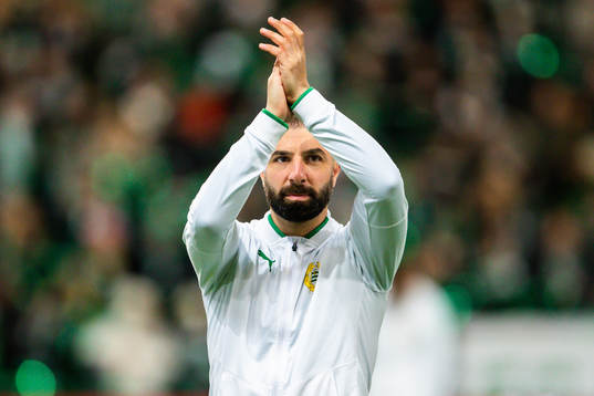 Hammarbys Kennedy Bakircioglu tackar publiken