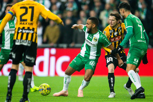 Hammarbys Junes Barny och Häckens Erik Friberg