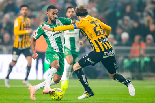 Hammarbys Junes Barny och Häckens Rasmus Lindgren