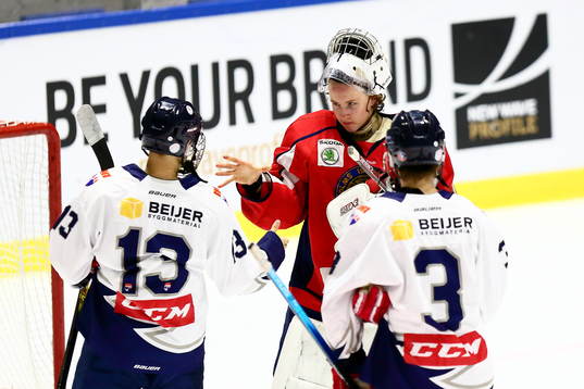 Stockholm Nords målvakt Marcus Brännman