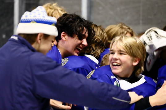 Göteborgs spelare jublar