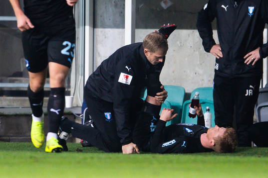 Malmö FFs Anders Christiansen får vård