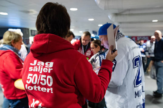 Försäljning av 50 50 lotter