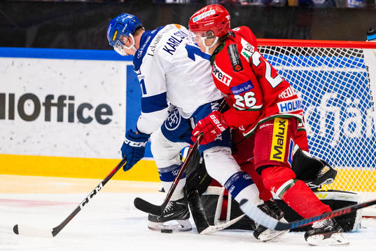 Leksands Martin Karlsson och Modos Tom Hedberg