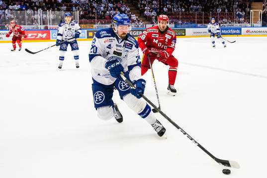 Leksands Mattias Karlsson och Modos Joakim Hagelin