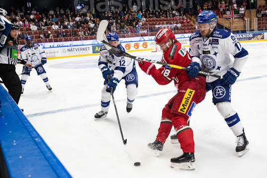 Leksands Wilde Bröms  och Modos Lukas Wernblom och