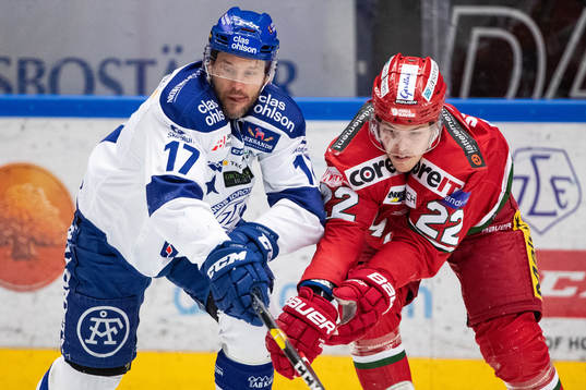 Leksands Jesper Ollas och Modos Jonathan Johansson
